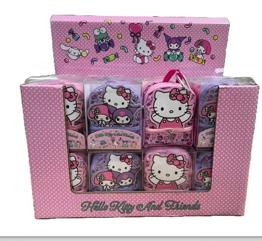 Hello Kitty & Kuromy Micro Backpack with Coin Clip
