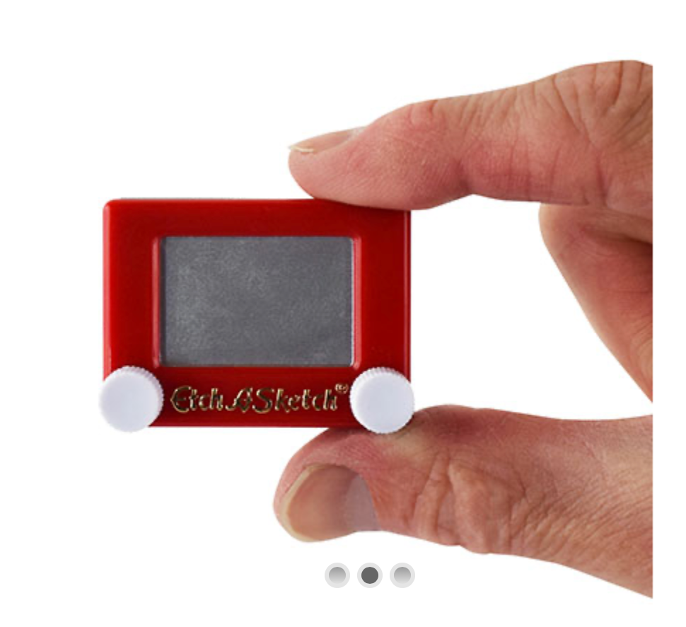 World's Smallest Etch A Sketch