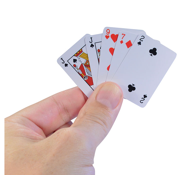 World's Smallest Playing Cards