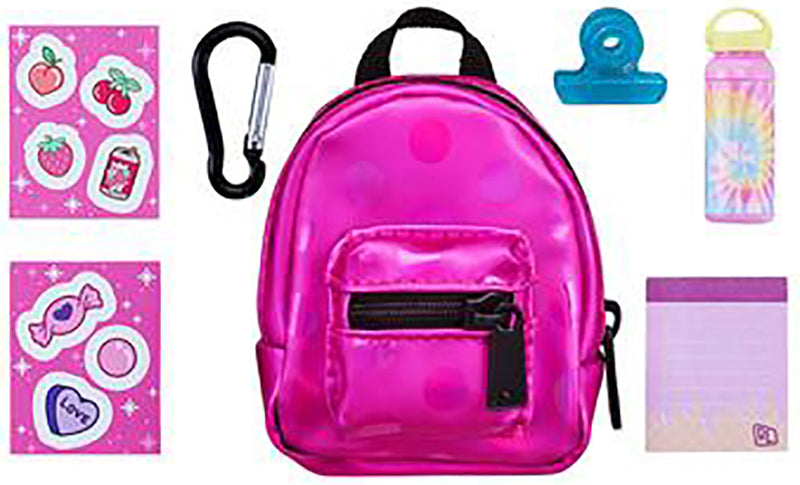 Shopkins Real Littles Toy Backpacks Exclusive Single Pack - Series 4 Hot Pink