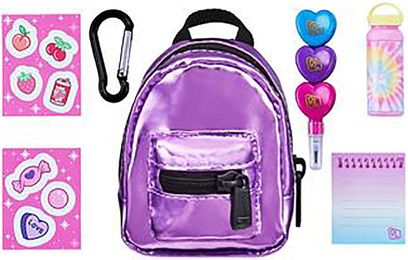 Shopkins Real Littles Toy Backpacks Exclusive Single Pack - Series 4 Lavender
