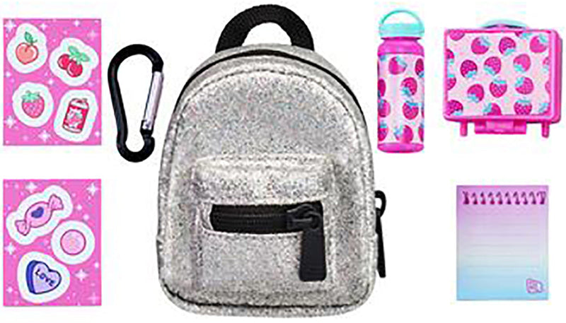 Shopkins Real Littles Toy Backpacks Exclusive Single Pack - Series 4 Silver Sparkle