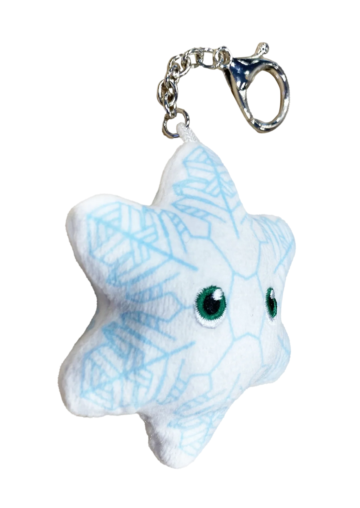 Snowflake Stellar Dendrites Keychain