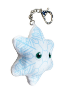 Snowflake Stellar Dendrites Keychain