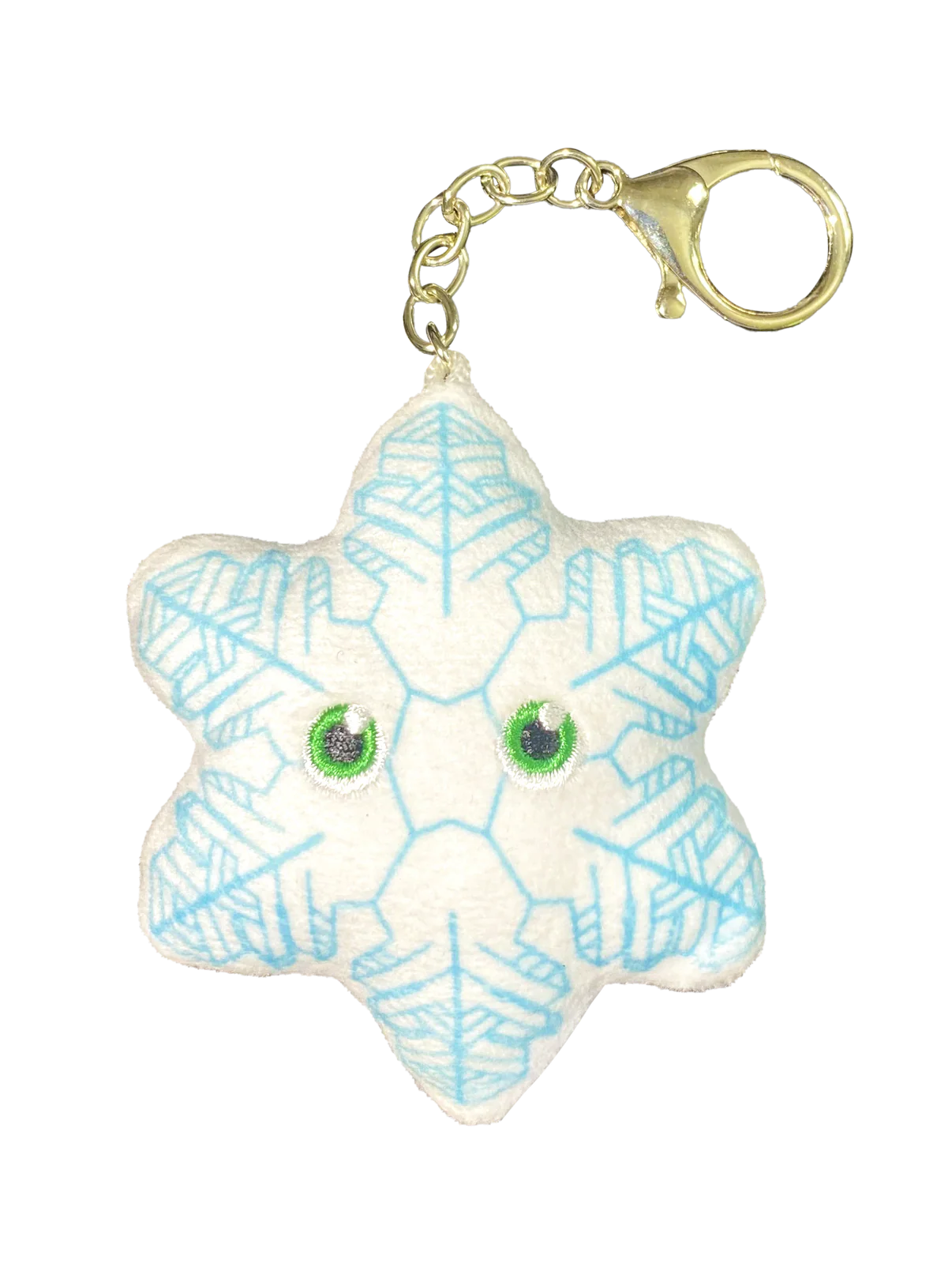 Snowflake Stellar Dendrites Keychain