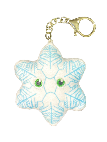 Snowflake Stellar Dendrites Keychain