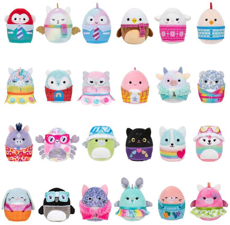 Squishmallows Squishville! (Series 7 Random) Mystery Mini Plush Pack (One Random Color) all the dolls