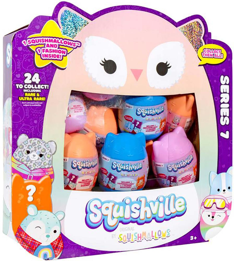 Squishville by The Original Squishmallows Holiday Calendar 24 Exclusive 2”  Plush