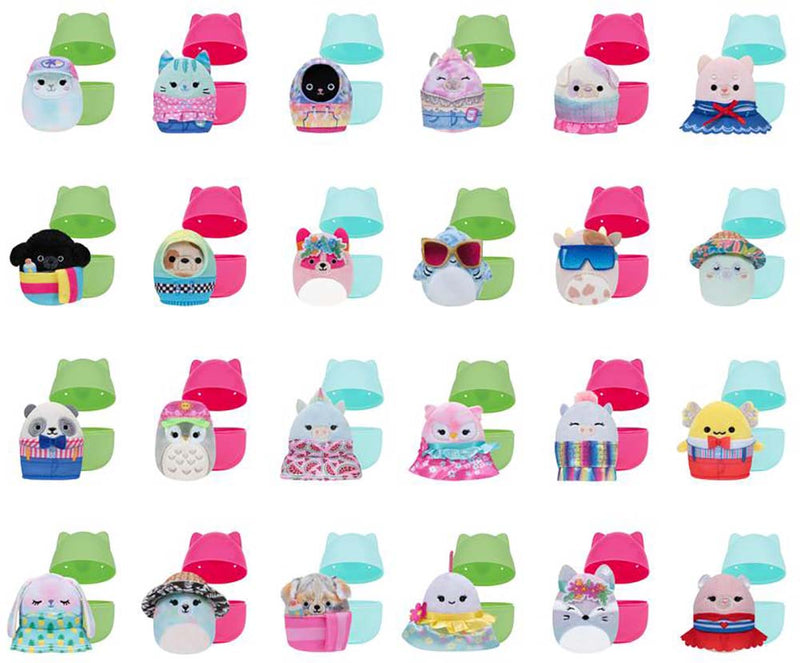 Squishmallows Squishville! (Series 7 Random) Mystery Mini Plush Pack (One Random Color) all the characters