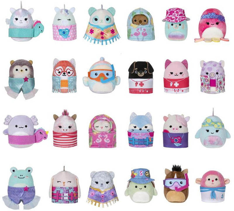 Squishmallows Squishville! (Series 7 Random) Mystery Mini Plush Pack (One Random Color) all the characters