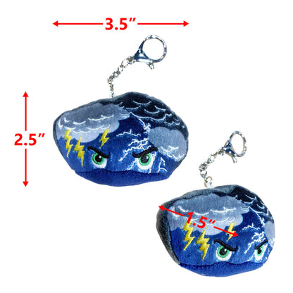 Thunderstorm Keychain