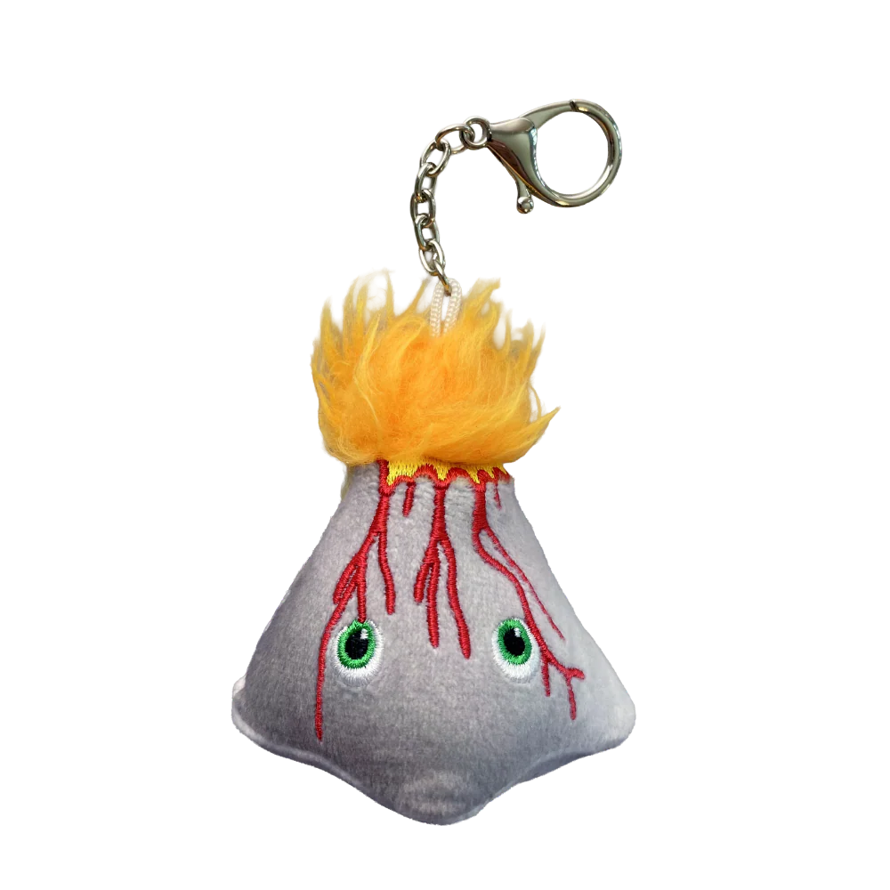 Volcano Keychain