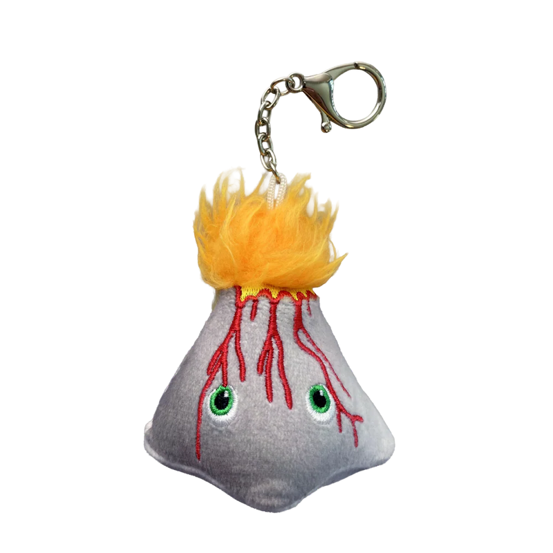 Volcano Keychain