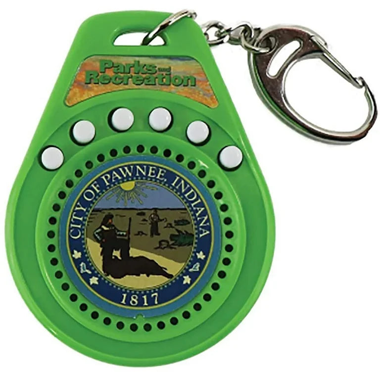 Parks & Recreation Talking Keychain
