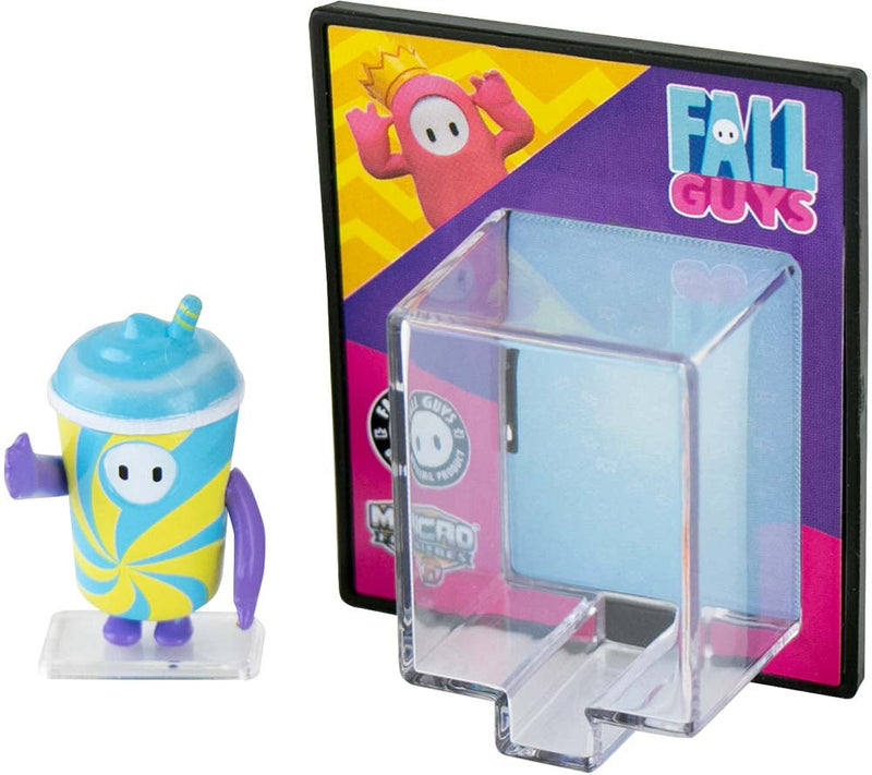World’s Smallest Fall Guys Micro Figures- (Random) blue freeze out of package
