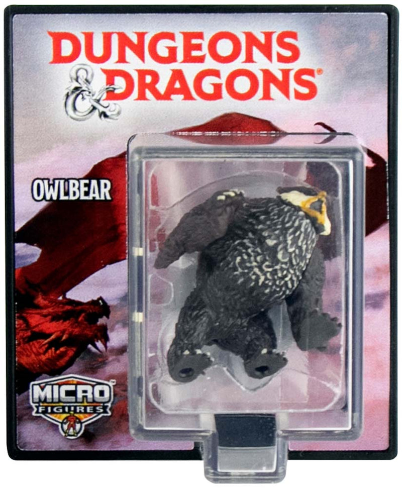 World’s Smallest Dungeons & Dragons Micro Figures Series 2- (Complete set of 4) owlbear up close