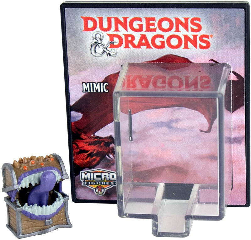 World’s Smallest Dungeons & Dragons Micro Figures Series 2- (Complete set of 4) mimic out of package