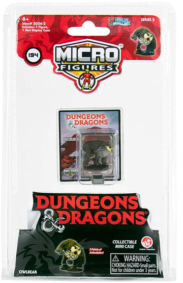 World’s Smallest Dungeons & Dragons Micro Figures Series 2- Owlbear in package