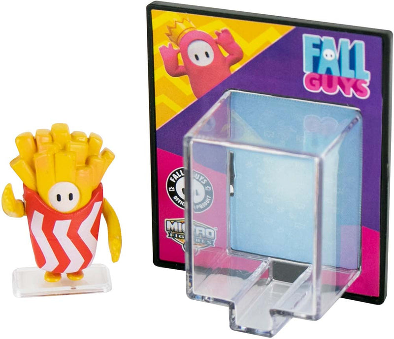 World’s Smallest Fall Guys Micro Figures- (Random) french fries out of package