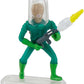 World’s Smallest Mars Attacks Micro Figures- (Complete set of 2) martian in action