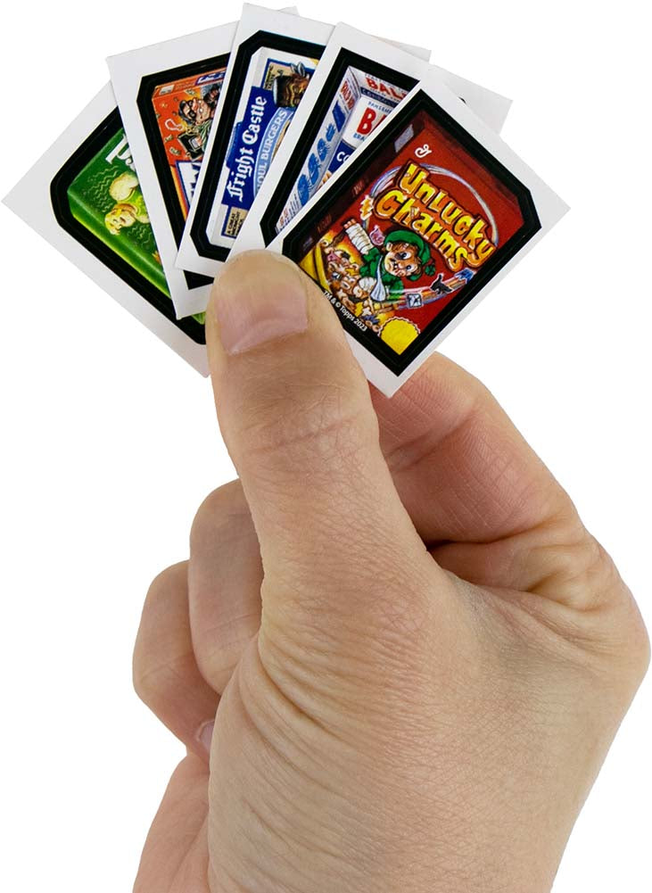 World’s Smallest GPK and Wacky Packages Micro Card Collection ready to play