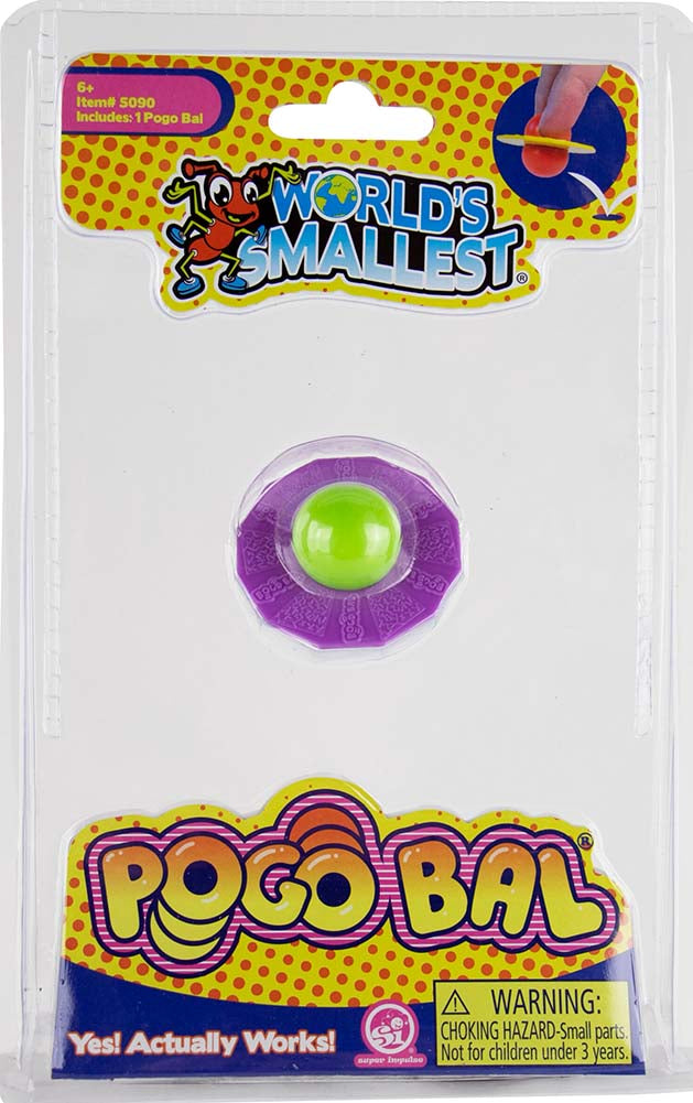 World’s Smallest Pogo Bal in package