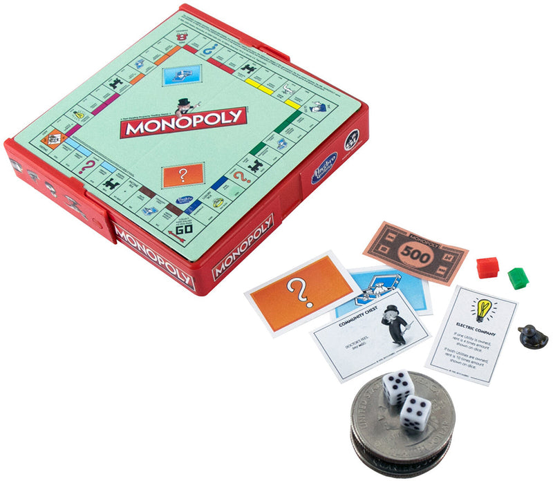 World’s Smallest Monopoly in action