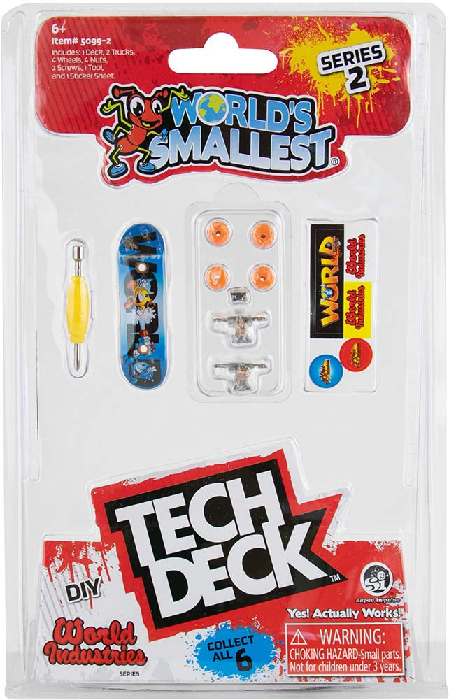 World's Smallest Tech Deck™ Series 2 (Blue World)