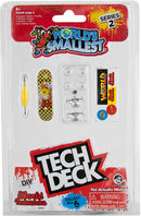 World's Smallest Tech Deck™ Series 2 (Yellow Checkerd)