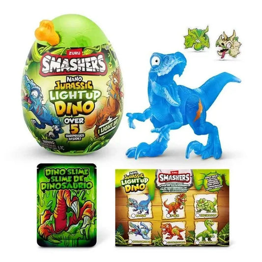 Zuru Smashers Jurassic Mini Light up Dino - Series 1