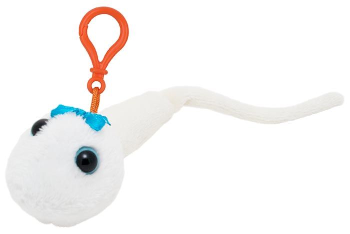 GIANTmicrobes - Sperm Cell (Keychain) – Knick Knack Toy Shack
