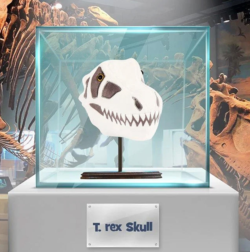 Giant Microbes Plush - T.rex Skull museum