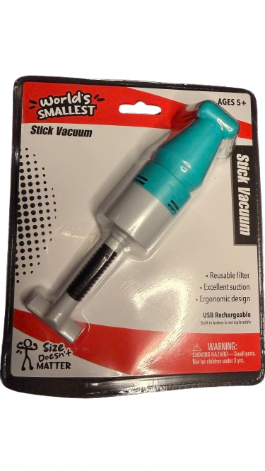 World’s Smallest Stick Vacuum