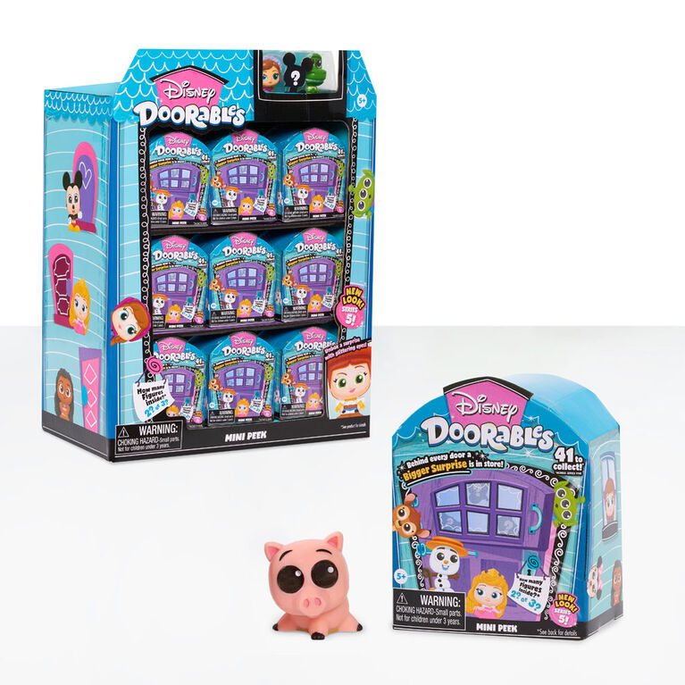 Disney Doorable series 5 mini peek (2-3 figures per box) (Sealed Case of 27)