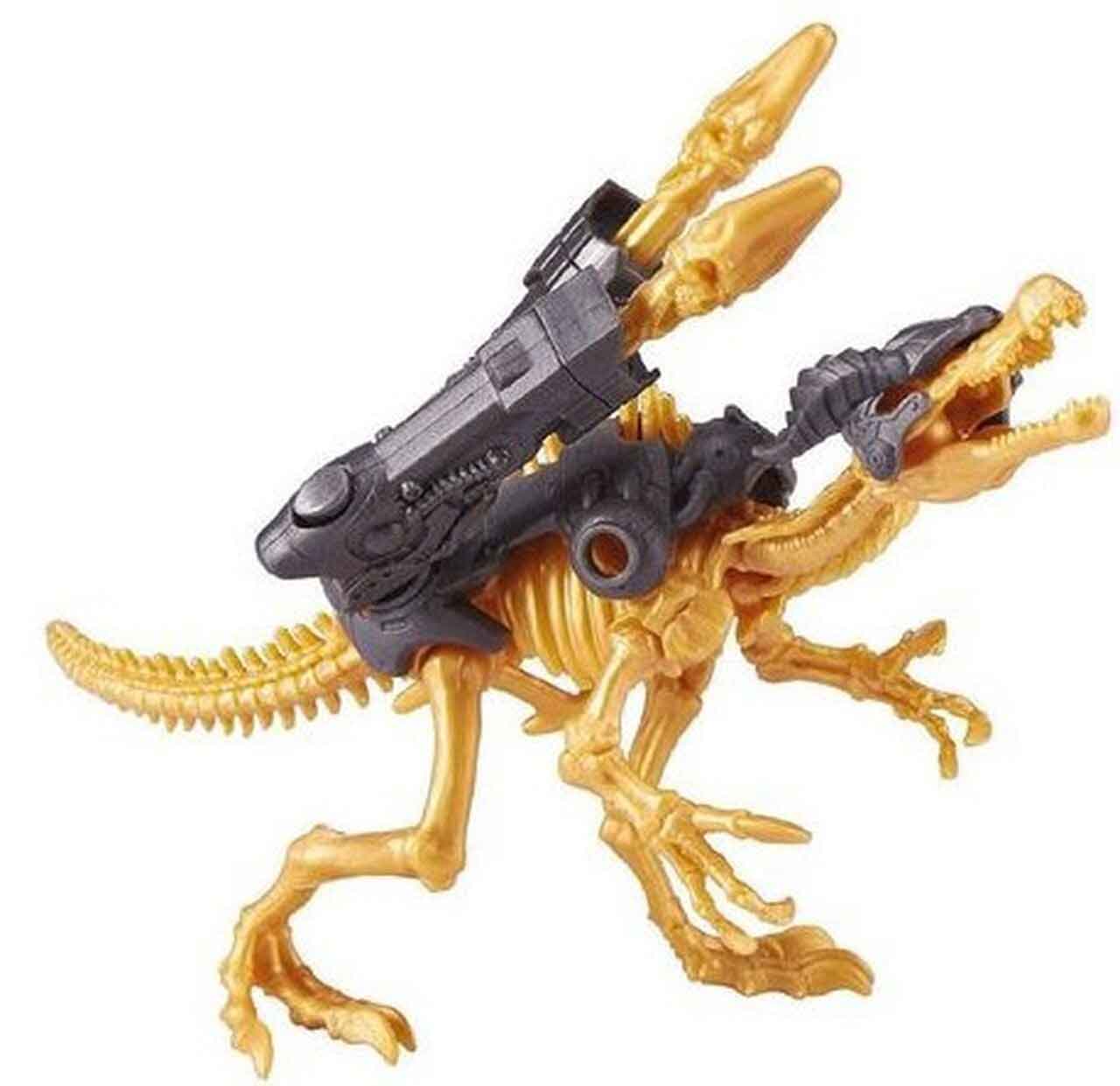 5 Surprise Dino Strike Mystery Pack - gold dinosaur