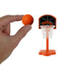 World's Smallest Official Nerf Basketball in hand