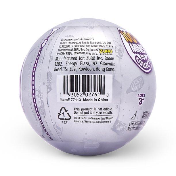 5 Surprise Mini Brands! Series 3 (Bundle of 4 Mystery Packs)