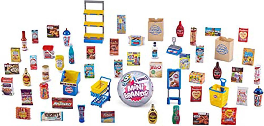 5 Surprise Mini Brands! Series 3 (Bundle of 4 Mystery Packs)