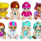 Baby Secrets Bathtime Surprise Mystery Pack all the characters