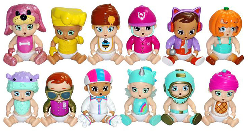 Baby Secrets Bathtime Surprise Mystery Pack all the characters