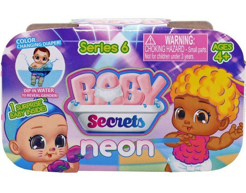 Baby Secrets Series 6 Neon Mystery Pack top view