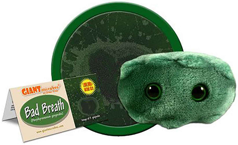 Giant Microbes Plush - Bad Breath (Porphyromonas Gingivalis)