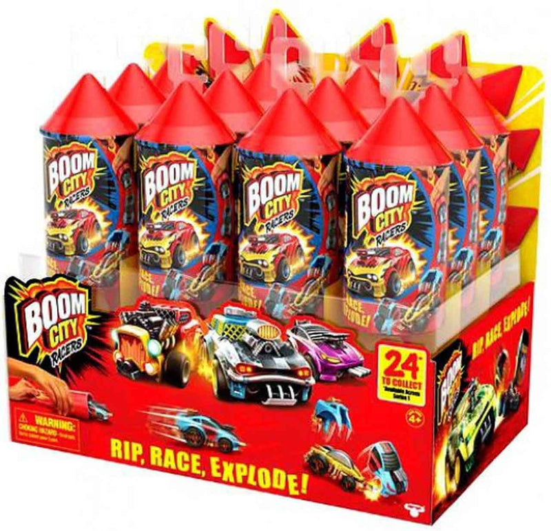 Boom City Racers Car (Full Case of 12 Mystery Packs)