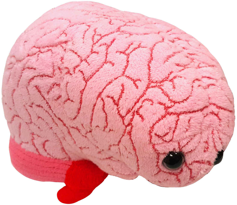 Giant Microbes Plush - Brain Organ side angle