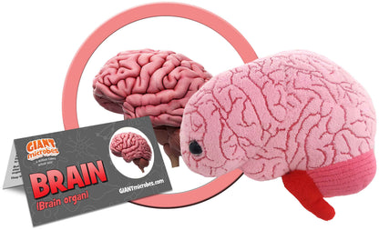 Giant Microbes Plush - Brain Organ