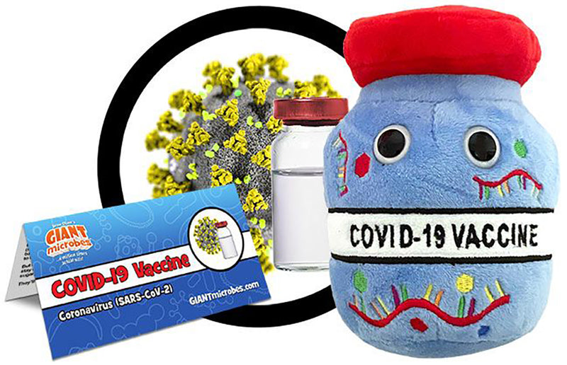 GIANTmicrobes Plush - COVID-19 Vaccine With Tag