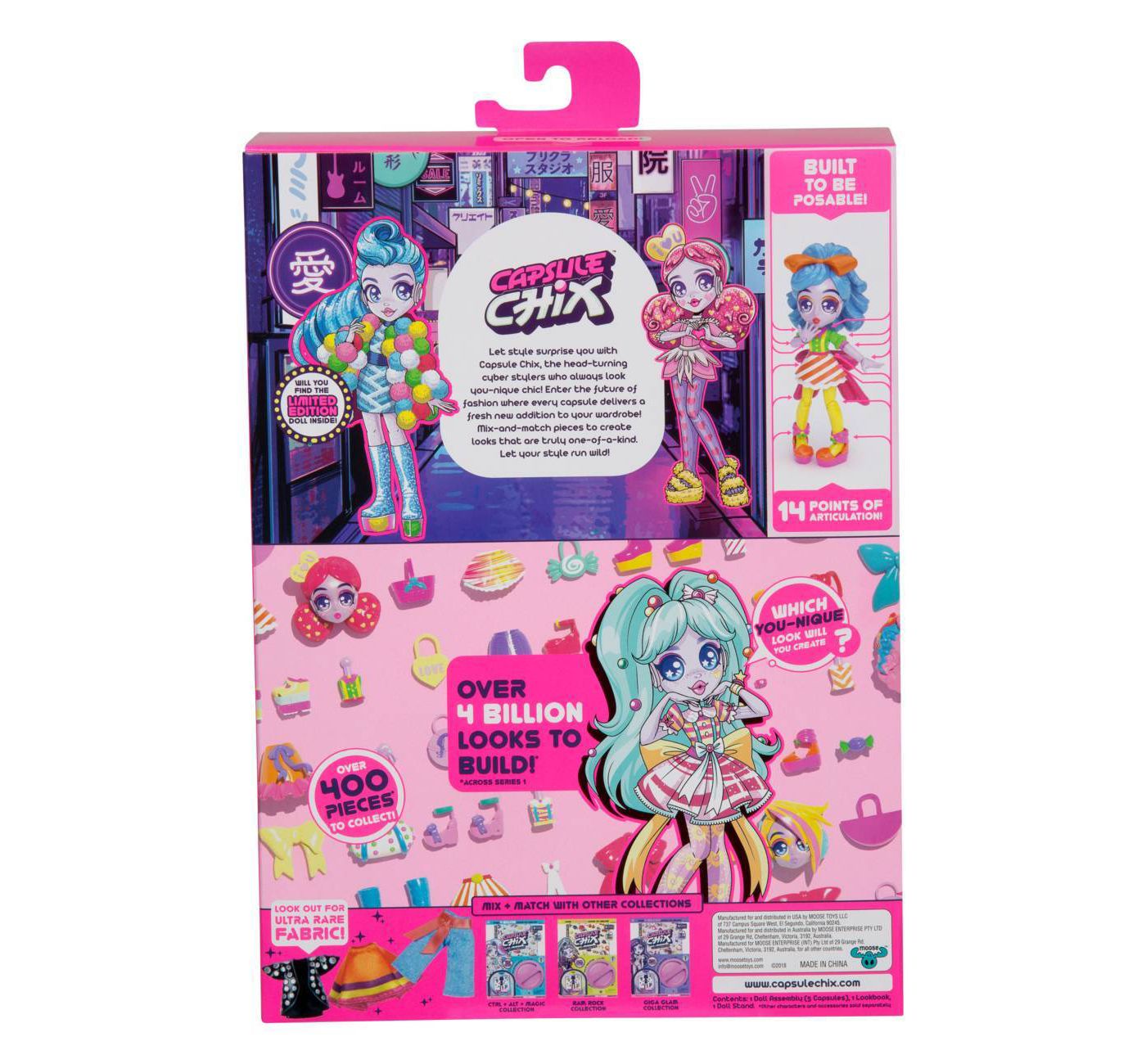 Capsule Chix Sweet Circuits Back