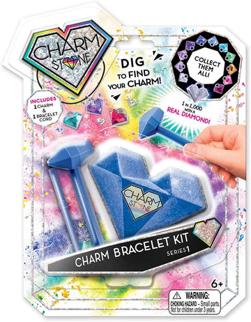 Charm Stone Bracelet Digging Kit - Blue (Series 1)