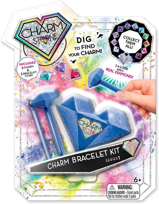 Charm Stone Bracelet Digging Kit - Blue (Series 1)
