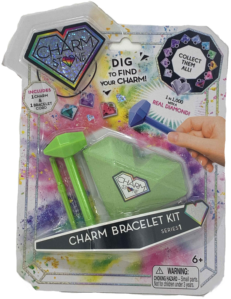 Charm Stone Bracelet Digging Kit - Green (Series 1)